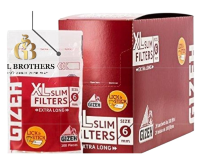 פילטר ספוג GIZEH 20 יחידות בפקט