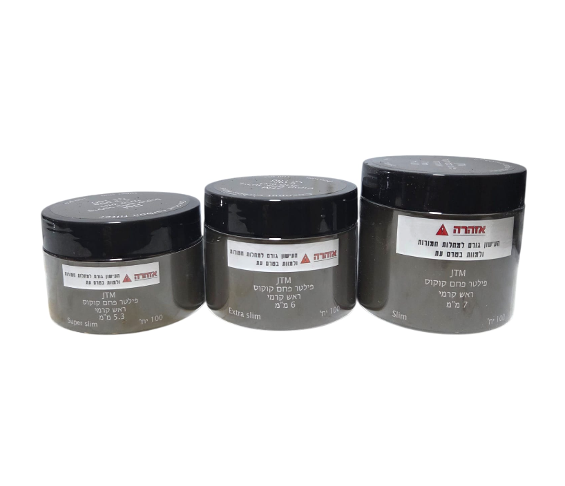 פילטר פחם (100 יח' ) JTM פילטר פחם (100 יח' ) JTM