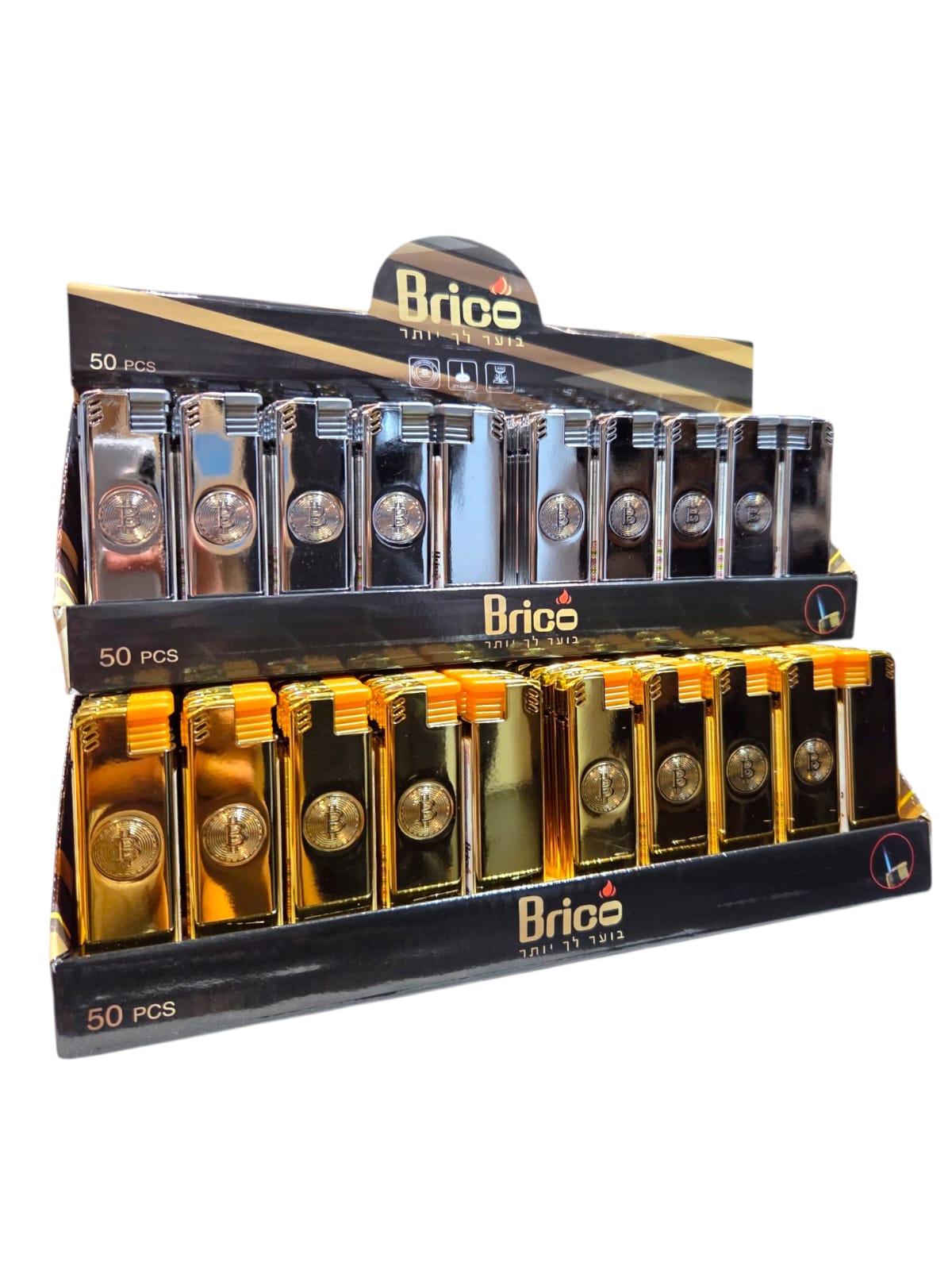 מצת טורבו איכותי (50 יח') BITCOIN מצת טורבו איכותי (50 יח') BITCOIN