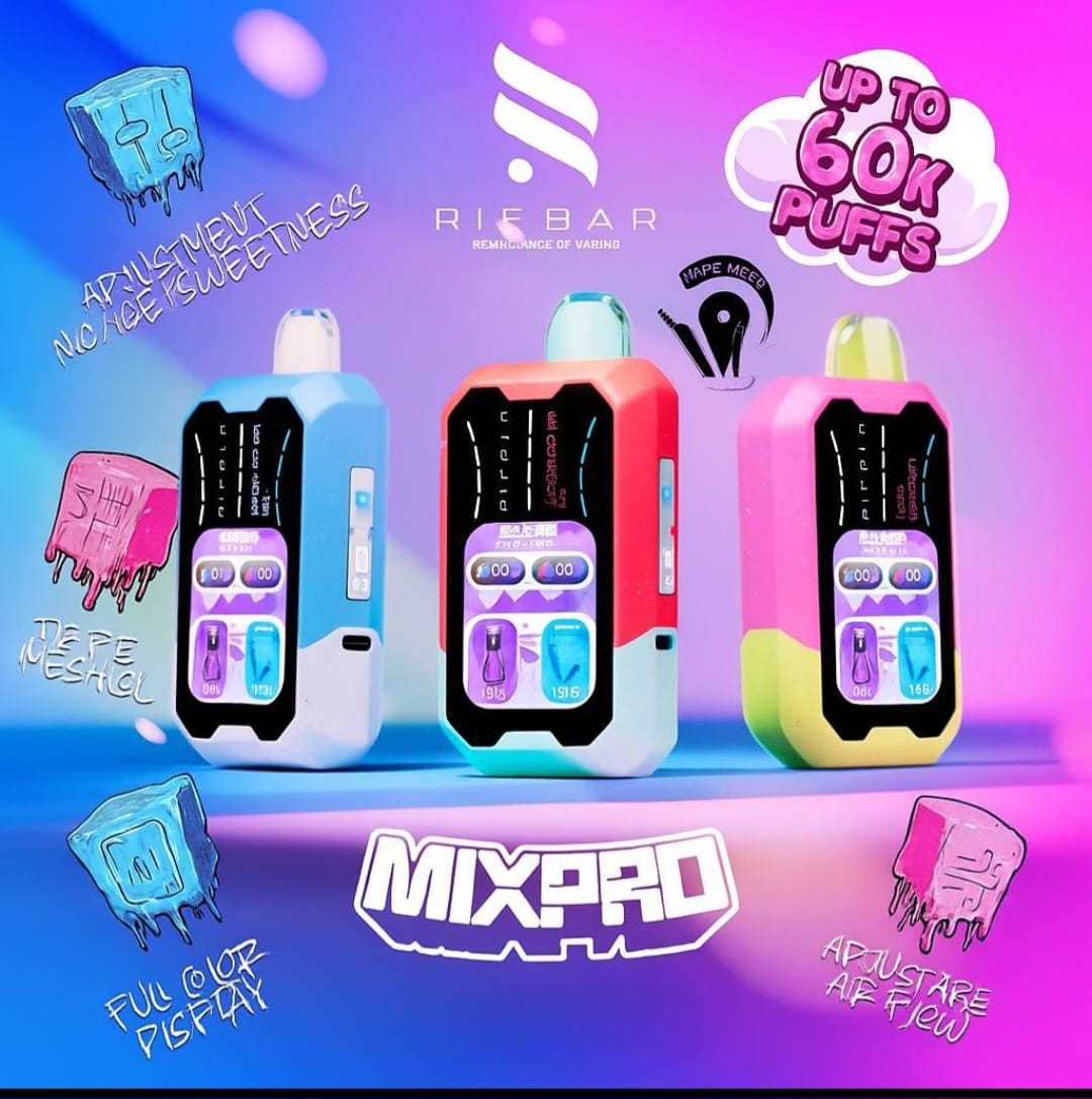 ריף בר 60 אלף שאיפות בטעמים שונים