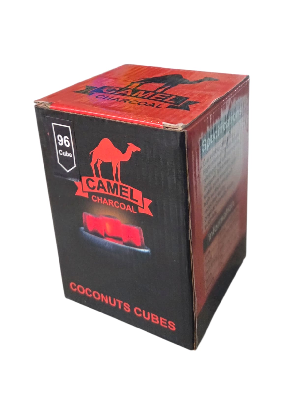 גחל טבעי מרובעים CAMEL